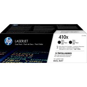 Тонер-картридж набор из 2 шт HP 410X 2-pack High Yield Black Original LaserJet Toner Cartridges (CF410XD) (CF410XD)