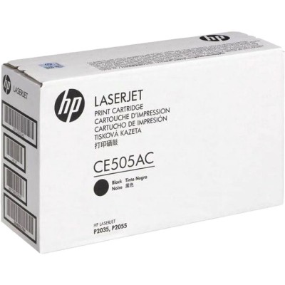 Тонер-картридж HP CE505AC Blk Contract LJ Toner Crtg (CE505AC)