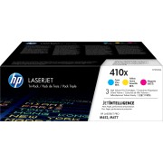 Тонер-картридж набор из 3 шт HP 410X 3-pack High Yield Cyan/Magenta/Yellow Original LaserJet Toner Cartridges (CF252XM)