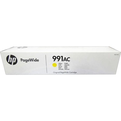 Картридж HP 991AC для PageWide Managed MFP P77440/P77740/P77940, желтый (16 000 стр.) (X4D16AC)