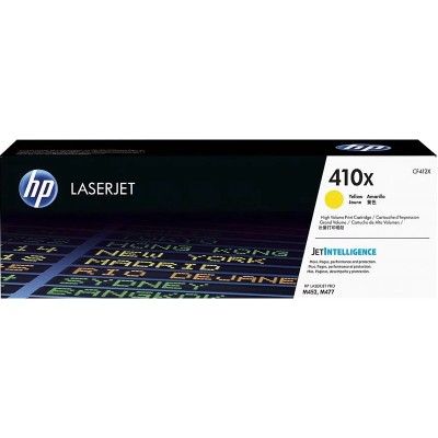 Тонер-картридж HP 410X High Yield Yellow Original LaserJet Toner Cartridge (CF412X)