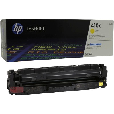 Тонер-картридж HP 410X High Yield Yellow Original LaserJet Toner Cartridge (CF412X)