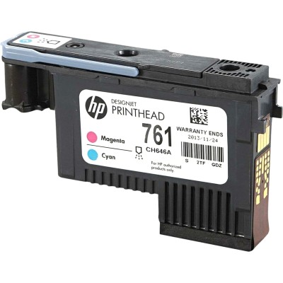 Печатающая головка HP 761 Magenta/Cyan Designjet Printhead (CH646A)