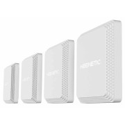 Маршрутизатор Keenetic Orbiter Pro 4-Pack Гигабитный интернет-центр с Mesh Wi-Fi 5 AC1300, 2-портовым Smart-коммутатором, переключателем режима роутер/ретранслятор и питанием Power over Ethernet (БП не входят в комплект)