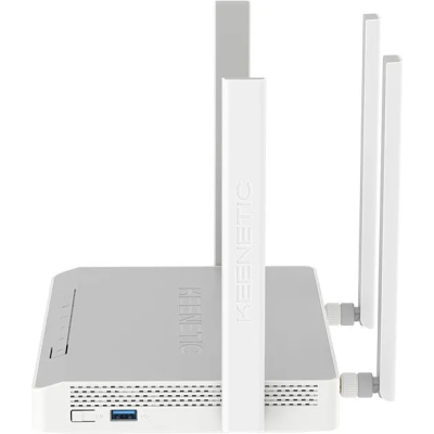 Маршрутизатор Keenetic Hero 4G+ Гигабитный интернет-центр с модемом 4G+, Mesh Wi-Fi 6 AX1800, 4-портовым Smart-коммутатором и многофункциональным портом USB 3.0