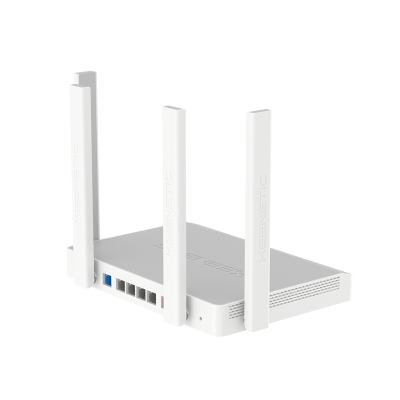 Маршрутизатор Keenetic Ultra Мультигигабитный интернет-центр с Mesh Wi-Fi 6 AX3200, двухъядерным ARM-процессором, Smart-коммутатором с 5 портами Gigabit Ethernet и 1 портом 2.5 Gigabit Ethernet, портами USB 3.0 и 2.0