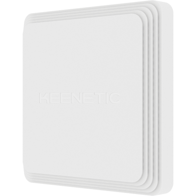 Маршрутизатор Keenetic Orbiter Pro Гигабитный интернет-центр с Mesh Wi-Fi 5 AC1300, 2-портовым Smart-коммутатором, переключателем режима роутер/ретранслятор и питанием Power over Ethernet