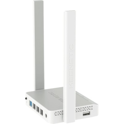 Маршрутизатор Keenetic 4G Интернет-центр для USB-модемов LTE/4G/3G с Mesh Wi-Fi N300 и Smart-коммутатором