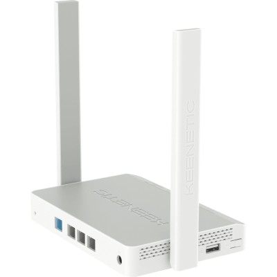 Маршрутизатор Keenetic Extra Интернет-центр с Mesh Wi-Fi 5 AC1200, 4-портовым Smart-коммутатором и многофункциональным портом USB