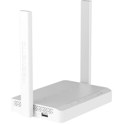 Маршрутизатор Keenetic Extra Интернет-центр с Mesh Wi-Fi 5 AC1200, 4-портовым Smart-коммутатором и портом USB