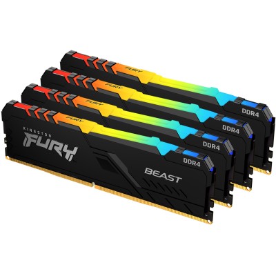 Kingston FURY Beast RGB KF432C16BB2AK4/128 Оперативная память