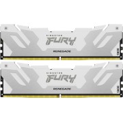 Память оперативная Kingston 32GB 6400MT/s DDR5 CL32 DIMM (Kit of 2) FURY Renegade White XMP