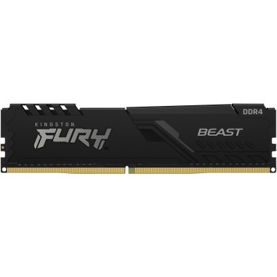 Память оперативная Kingston 4GB 3200MHz DDR4 CL16 DIMM FURY Beast Black