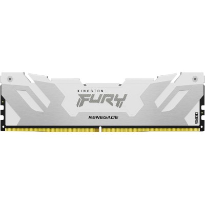 Память оперативная Kingston 16GB 6000MT/s DDR5 CL32 DIMM FURY Renegade White XMP