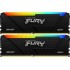 Память оперативная Kingston 32GB 2666MT/s DDR4 CL16 DIMM (Kit of 2) 1Gx8 FURY Beast RGB