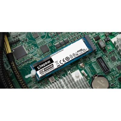 Твердотельный накопитель Kingston SSD DC1000B, 480GB, M.2 22x80mm, NVMe, PCIe 3.0 x4, 3D TLC, R/W 3200/565MB/s, IOPs 205 000/20 000, TBW 475, DWPD 0.5 (12 мес)