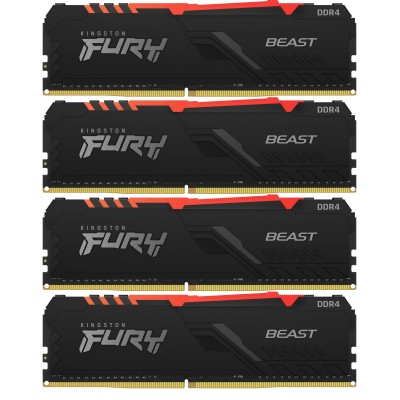 Kingston FURY Beast RGB KF432C16BB2AK4/128 Оперативная память