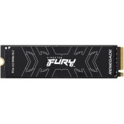 Твердотельный накопитель Kingston SSD Fury Renegade, 2000GB, M.2(22x80mm), NVMe, PCIe 4.0 x4, 3D TLC, R/W 7300/7000MB/s, IOPs 1 000 000/1 000 000, DRAM buffer 2048MB, TBW 2000, DWPD 0.55 (5 лет)