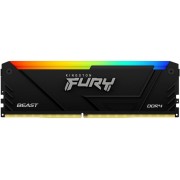 Память оперативная Kingston 16GB 2666MT/s DDR4 CL16 DIMM FURY Beast RGB