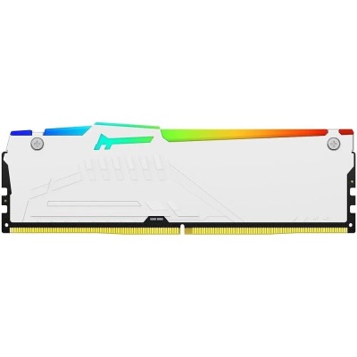 Память оперативная Kingston 32GB 5600MT/s DDR5 CL40 DIMM FURY Beast White RGB XMP