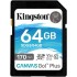 Карта памяти Kingston 64GB SDXC Canvas Go Plus 170R C10 UHS-I U3 V30 Kingston 64GB SDXC Canvas Go Plus 170R C10 UHS-I U3 V30