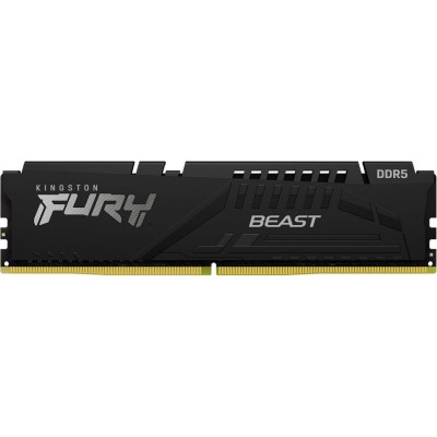 Память оперативная Kingston 32GB 4800MT/s DDR5 CL38 DIMM FURY Beast Black PnP