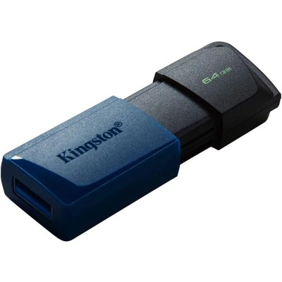 Флэш USB Kingston 64GB USB 3.2 Gen 1 DataTraveler Exodia M (Black + Blue) Kingston 64GB USB 3.2 Gen 1 DataTraveler Exodia M (Black + Blue)