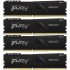 Память оперативная Kingston 128GB 3600MT/s DDR4 CL18 DIMM (Kit of 4) FURY Beast Black