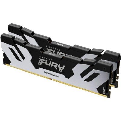 Память оперативная Kingston 96GB 6000MT/s DDR5 CL32 DIMM (Kit of 2) FURY Renegade Silver XMP