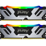 Память оперативная Kingston 64GB 6400MT/s DDR5 CL32 DIMM (Kit of 2) FURY Renegade RGB XMP