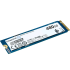 Твердотельный накопитель Kingston SSD DC2000B 480GB, M.2 22x80mm, NVMe, PCIe Gen 4x4, 3D TLC, R/W 7000/800MB/s, IOPs 530 000/32 000, TBW 350, DWPD 0.4 (12 мес)