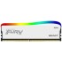 Память оперативная Kingston 16GB 3200MT/s DDR4 CL16 DIMM FURY Beast White RGB SE