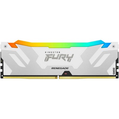 Память оперативная Kingston 16GB 6000MT/s DDR5 CL32 DIMM FURY Renegade RGB White XMP