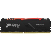 Память оперативная Kingston 32GB 3600MHz DDR4 CL18 DIMM FURY Beast RGB