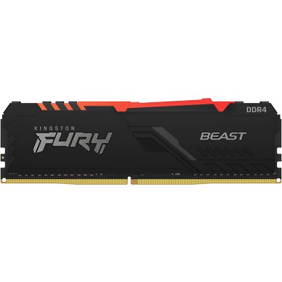 Память оперативная Kingston 32GB 3600MHz DDR4 CL18 DIMM FURY Beast RGB