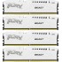 Память оперативная Kingston 64GB 6000MT/s DDR5 CL40 DIMM (Kit of 4) FURY Beast White XMP