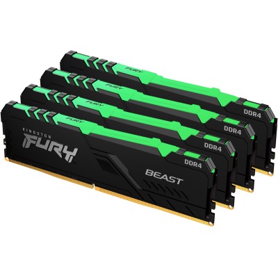 Kingston FURY Beast RGB KF436C17BBAK4/32 Оперативная память