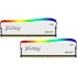 Память оперативная Kingston 32GB 3200MT/s DDR4 CL16 DIMM (Kit of 2) FURY Beast White RGB SE