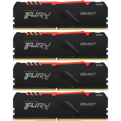 Kingston FURY Beast RGB KF436C17BBAK4/32 Оперативная память