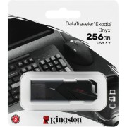 Флэш USB Kingston 256GB Portable USB 3.2 Gen 1 DataTraveler Exodia Onyx Kingston 256GB Portable USB 3.2 Gen 1 DataTraveler Exodia Onyx