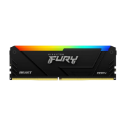 Память оперативная Kingston 8GB 3200MT/c DDR4 CL16 DIMM FURY Beast RGB