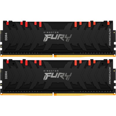 Память оперативная Kingston 16GB3600MHz DDR4 CL16DIMM (Kit of 2)FURYRenegadeRGB