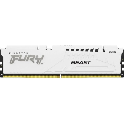 Память оперативная Kingston 32GB 5200MT/s DDR5 CL36 DIMM FURY Beast White EXPO