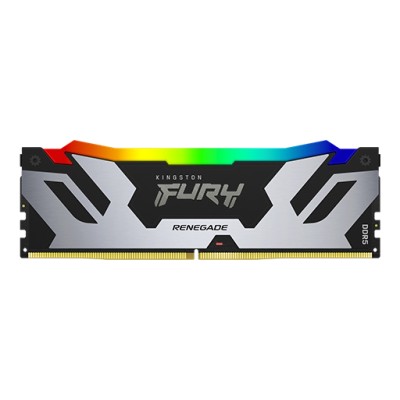 Память оперативная Kingston 16GB 6400MT/s DDR5 CL32 DIMM FURY Renegade RGB XMP