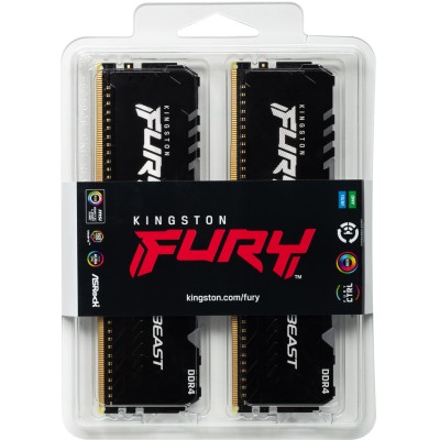 Kingston FURY Beast RGB KF426C16BBAK2/16 Оперативная память