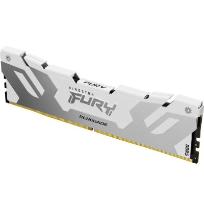 Память оперативная Kingston 16GB 7200MT/s DDR5 CL38 DIMM FURY Renegade White XMP