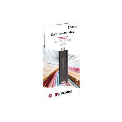 Флэш USB Kingston 256GB USB 3.2 Gen 2 DataTraveler Max Kingston 256GB USB 3.2 Gen 2 DataTraveler Max