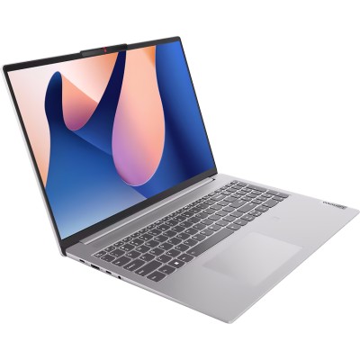 Ноутбук Lenovo IdeaPad Slim 5 16IRL8 16"(2560x1600 IPS)/Intel Core i7 13620H(2.4Ghz)/16384Mb/512SSDGb/noDVD/Int:Intel UHD Graphics/Cam/BT/WiFi/75.4WHr/war 1y/1.89kg/cloud grey/noOS + 100W, RU kbd