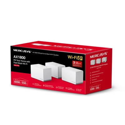 MESH система AX1800 Whole Home Mesh Wi-Fi 6 System H70X(3-pack)