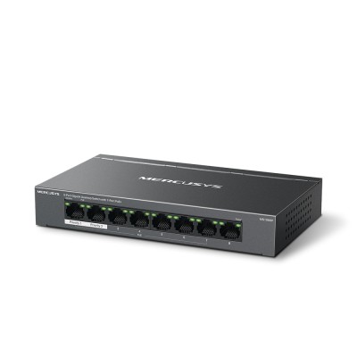 Коммутатор 8-Port Gigabit Desktop Switch with 7-Port PoE+ PORT: 7? Gigabit PoE+ Ports, 1? Gigabit Non-PoE Ports SPEC: Compatible with 802.3af/at PDs, 65 W PoE Power, Desktop Steel Case, Wall Mounting FEATURE: Extend Mode for 250m PoE Transmitting, Priorit